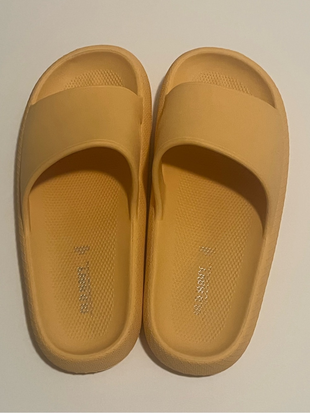 Old Navy Peach colored Slide Sandals - Single Band Casual Slides